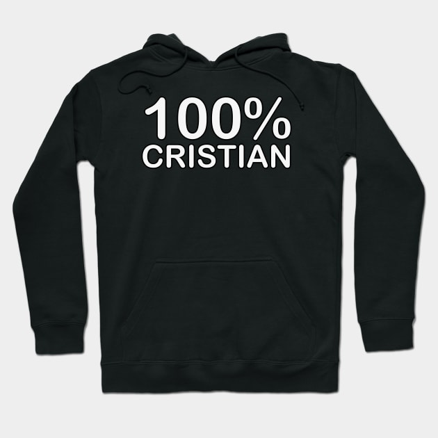 Cristian name, couples gifts for boyfriend and girlfriend long distance. Hoodie by BlackCricketdesign